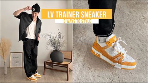 lv trainer outfit|lv trainers for men.